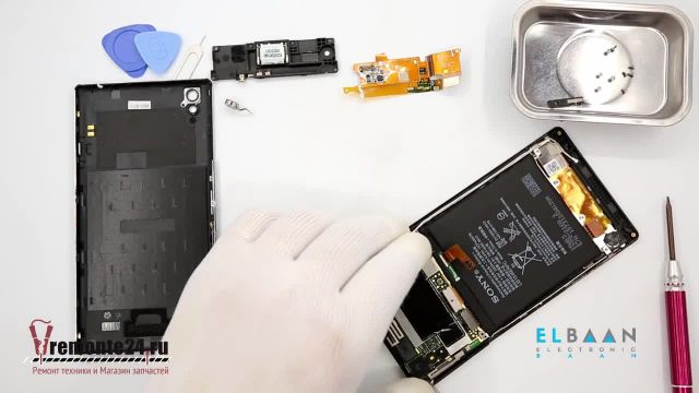 آموزش تعمیرات موبایل-باز و بسته کردن گوشی موبایل سونی مدل Xperia T3- نسخه رایگان