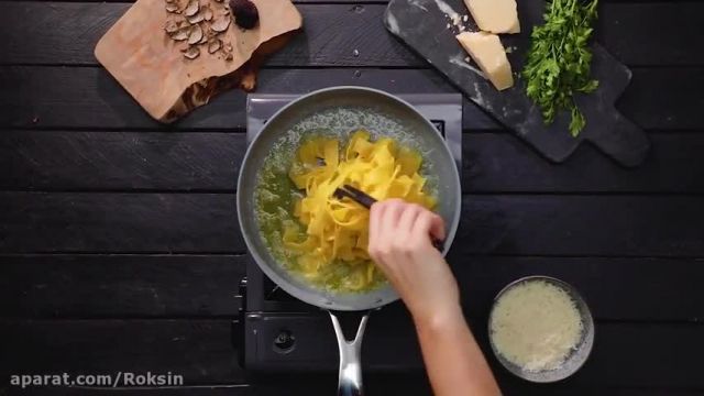طرز تهیه ی انواع پاستا فقط در چند دقیقه با اشپزی اسان 