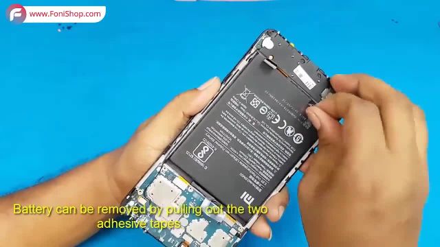 آموزش تعویض باتری شیائومی Mi Max 2 - فونی شاپ