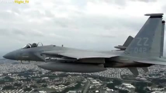 جنگنده F_15 عقاب آسمان_HD