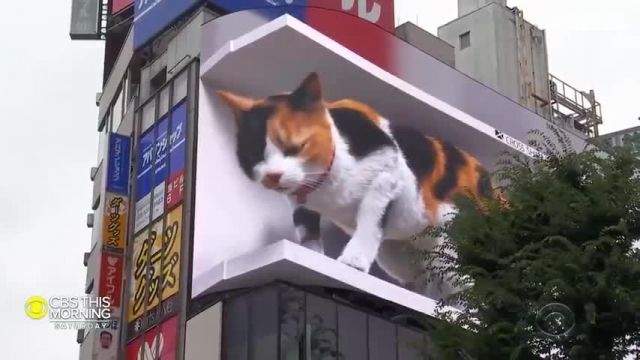 بیلبورد تبلیغاتی جالب در ژاپن !