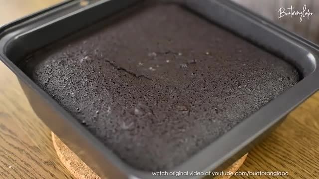 روش پخت متفاوت کیک اسفنجی ژاپنی با بافت پنبه ای و نرم