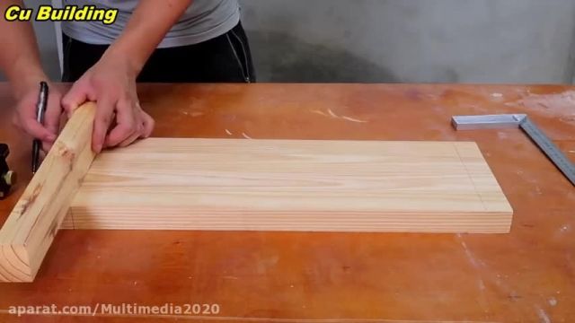 آموزش کاردستی با چوب - ساخت میز کشو دار