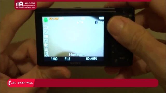 آموزش تعمیر دوربین عکاسی- تمیز کردن سنسور سی سی دی لنز RX100 RX100 M2