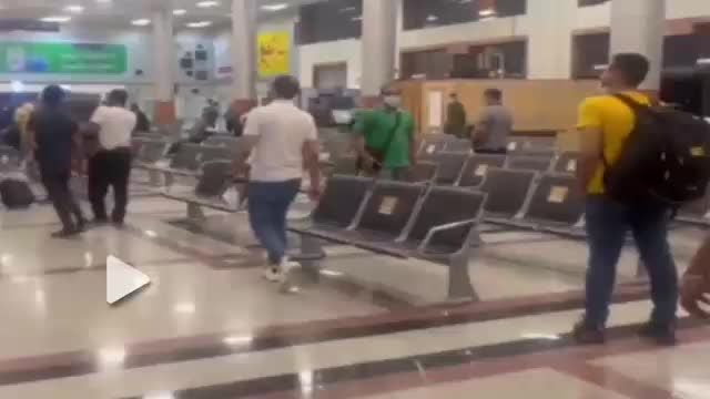 فرود اضطراری پرواز بندرعباس به تهران در یزد | فیلم