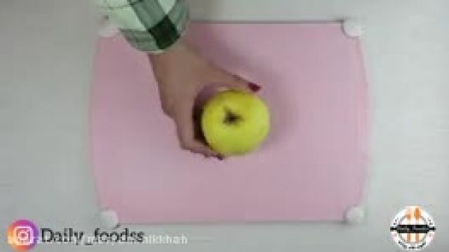 آموزش طرز تهیه خشک کردن سیب (میوه خشک) با روشی ساده و سریع 