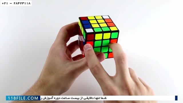 آموزش حرفه ای روبیک - حل مکعب روبیک ساده - روبیک چند مرحله ای