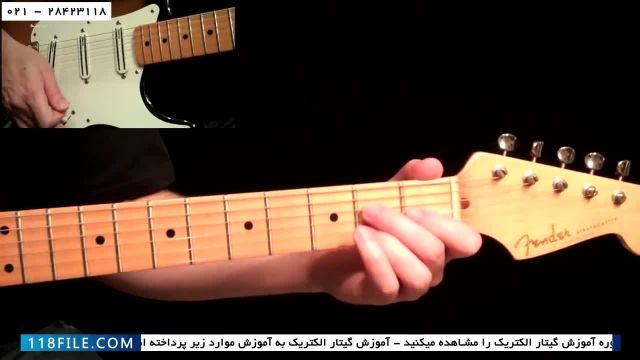 آموزش گیتار الکتریک - گیتار برقی - آموزش پایه ی آکوردهای هفتم