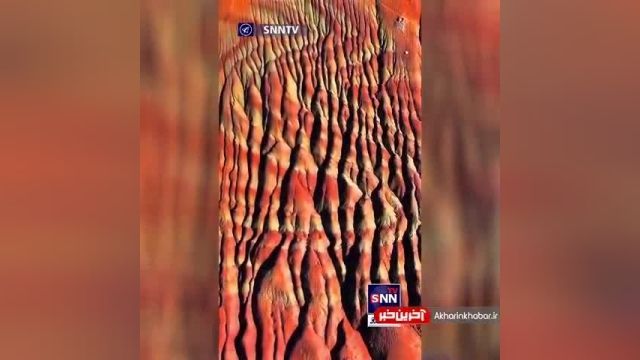 کوههای رنگی اژدها در گرمسار سمنان | ویدیو 