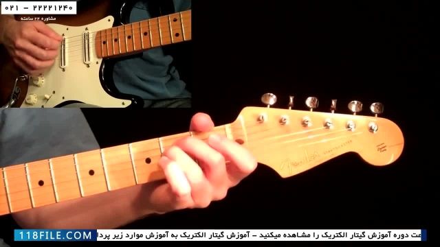 دانلود آموزش گیتار الکتریک-آموزش پیکینگ آرپژ