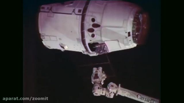 کلیپ جالب از نخستین ماموریت اتصال فضاپیمای دراگون به ایستگاه فضایی بین‌المللی