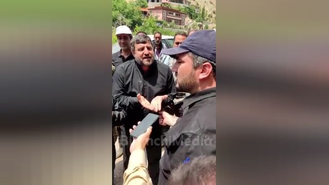 برخورد متکبرانه و جنجال‌ساز استاندار تهران با مردم سیل‌زده | فیلم 