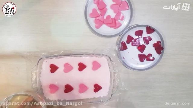 روشی ساده برای تهیه چیز کیک با ژله