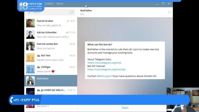 آموزش گام به گام ساخت ربات تلگرام