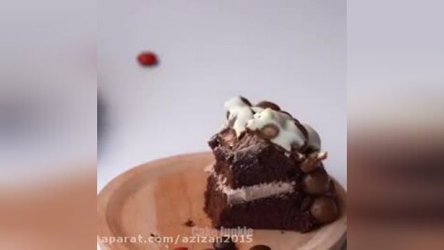 آموزش ساده ترین نوع تزیین کیک