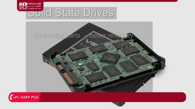آموزش تعمیر سخت افزار کامپیوتر - معرفی هارد دیسک و قطعات SSD 