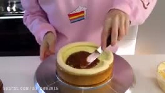 | آموزش پخت کیک ساده با تم جوجه تیغی |