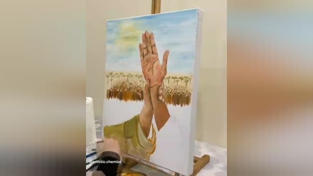نقاشی عید غدیر خم  | ویدیو دیدنی به مناسبت عید غدیر خم 