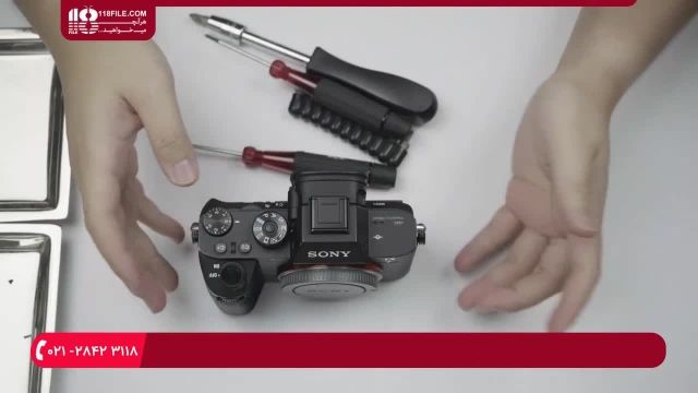 آموزش تعمیر دوربین عکاسی - بازکردن و تعمیر دوربین عکاسی