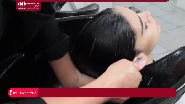 آموزش کراتینه کردن مو|درمان موهای آسیب دیده|تهیه ماسک مو(ضد وزی موها)