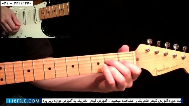دانلود آموزش گیتار الکتریک-آموزش پایه ی آکوردهای هفتم