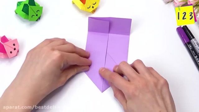 خرگوش کاغذی - کاردستی خرگوش برای کودکان