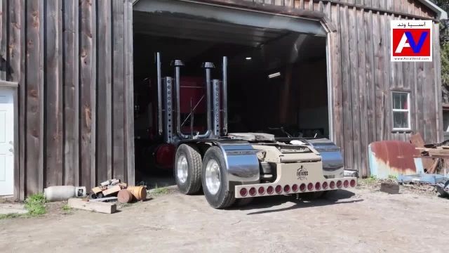 ویدیو جالب و دیدنی بازسازی کامیون آمریکایی KENWORTH