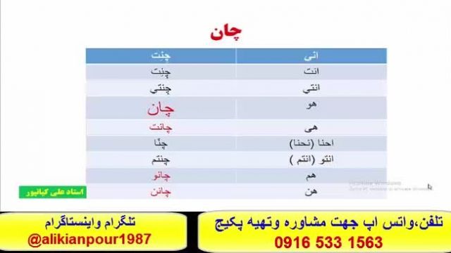 آموزش کلمات ، قواعد ومکالمه عربی عراقی خوزستانی وخلیجی - استادعلی کیانپور  //.//