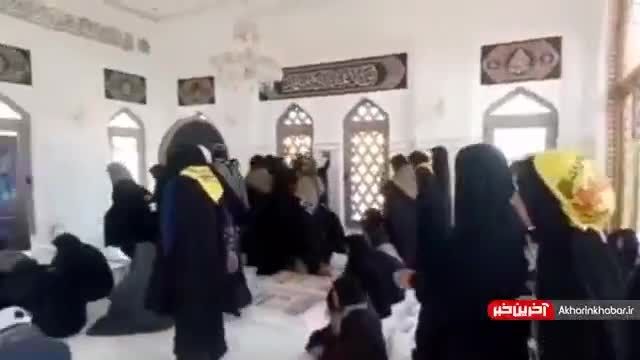حضور زوار ایرانی اربعین بر سر مزار شهید ابومهدی در وادی‌السلام | ویدیو 