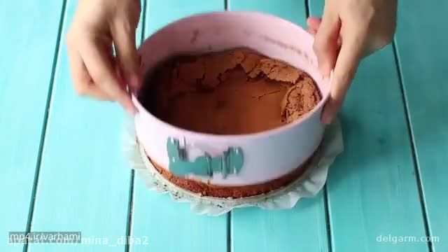 آموزش ساده یک نوع کیک شکلاتی پرطرفدار 