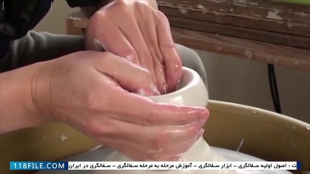آموزش سفالگری-فیلم آموزش سفالگری با دست -فنون ساخت فنجان