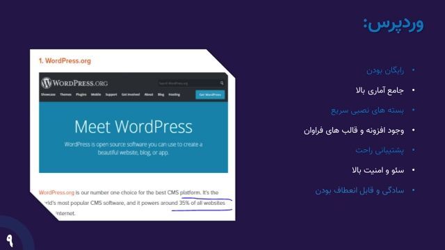 چرا وردپرس پیشنهاد میشود ؟ (طراحی سایت 1/4)
