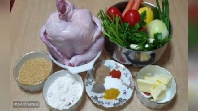 آموزش ساده سوپ مرغ با طعمی متفاوت 