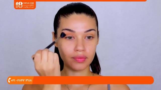 آموزش آرایش صورت - خودآرایی - آرایش کامل صورت به صورت حرفه ای