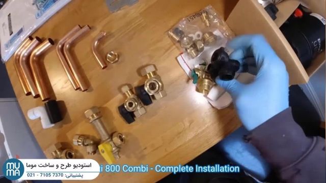 آموزش کامل نصب و سرویس دهی پکیج مبدلی دیواری