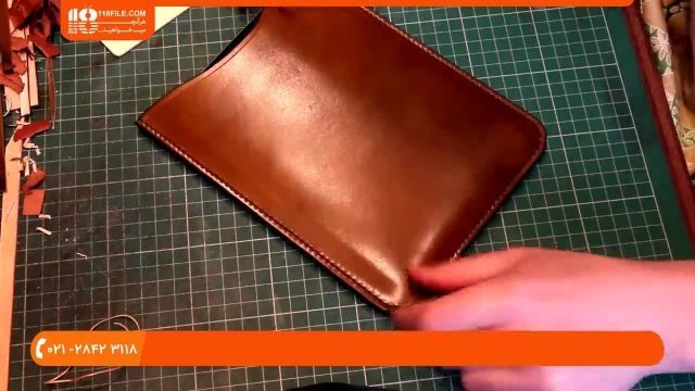 آموزش چرم دوزی - ساخت کیف برای انواع مدل ها گوشی 