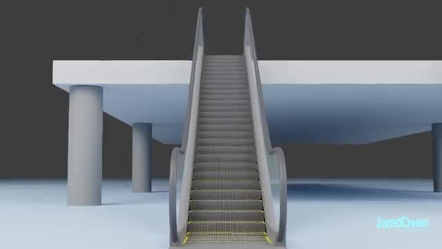 آیا میدانید پله برقی چگونه کار میکند؟ (زبان انگلیسی)