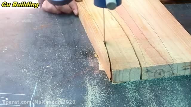 ساخت صندلی با چوب