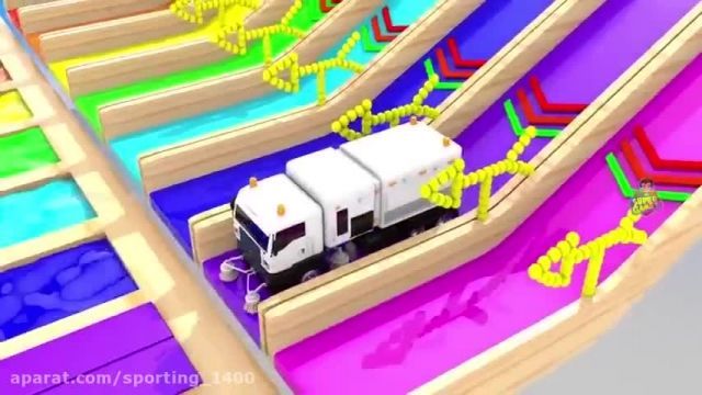 دانلود انیمیشن ماشین بازی این قسمت: تریلی چهار طبقه انتقال ماشین های اسپرت