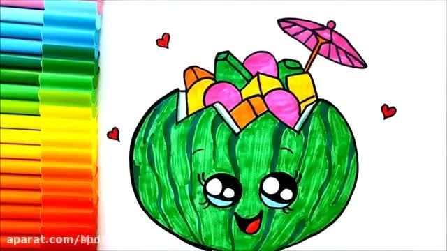 دانلود ویدیو آموزشی نقاشی کودکانه قسمت 1
