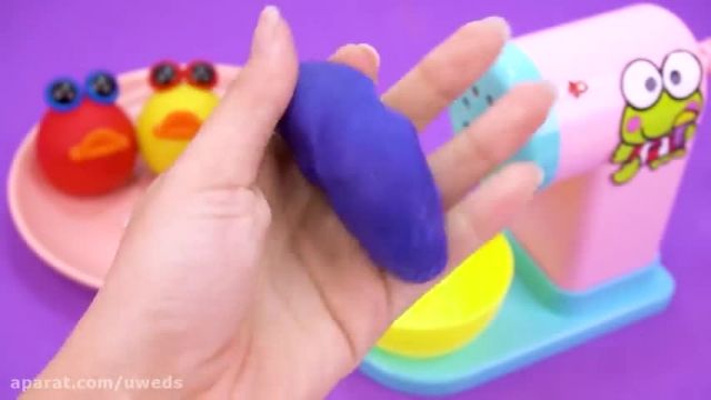 خمیربازی رنگی و اسباب بازی کودکانه