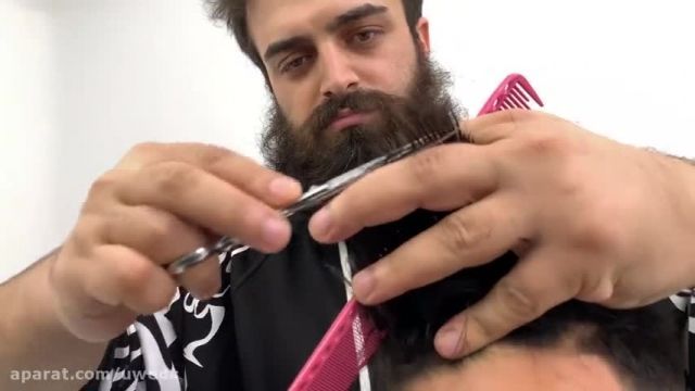 آموزش کوتاهی مو مردانه +  آرایشگری فوق حرفه ای 