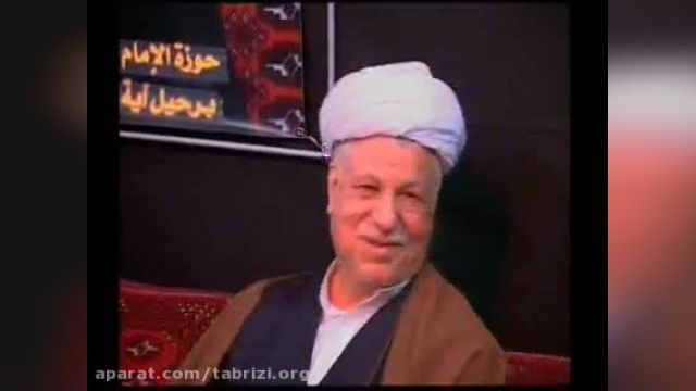 کلیپ از حضور هاشم رفسنجانی در حسینیه در ایام محرم
