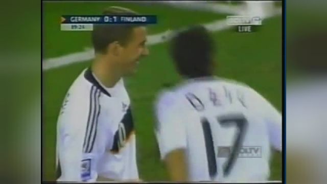 صعود به جام جهانی؛ آلمان 1-1 فنلاند(انتخابی 2010)