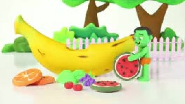 دانلود انیمیشن خانواده خمیری این قسمتKids Driving A Banana Car 