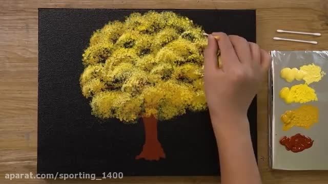 دانلود ویدیو آموزش طراحی و نقاشی قسمت 11 (درخت)