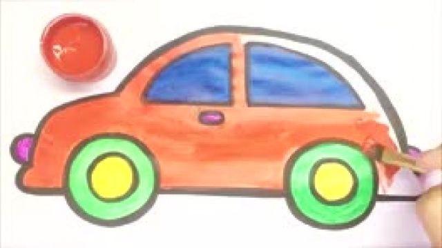 آموزش کشیدن نقاشی ماشین  برای کودکان