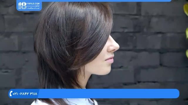 آموزش کوتاهی مو زنانه - آموزش کوتاه کردن مو متوسط
