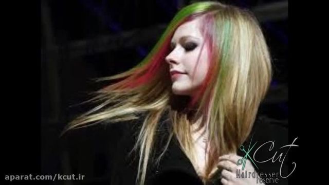 ایده کوتاهی با مدل موهای Avril Lavigne