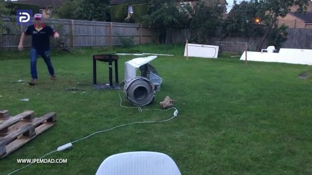 نابود کردن ماشین لباسشویی